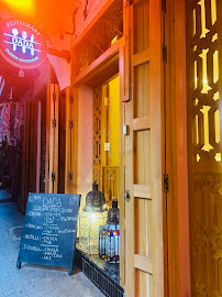La devanture du restaurant Dada dans la médina de Tanger